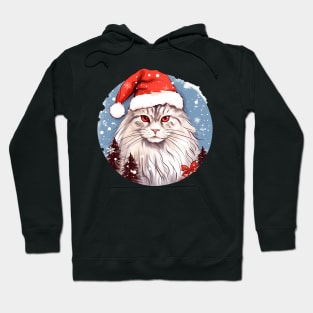 Siberian Cat Xmas, Love Cats Hoodie